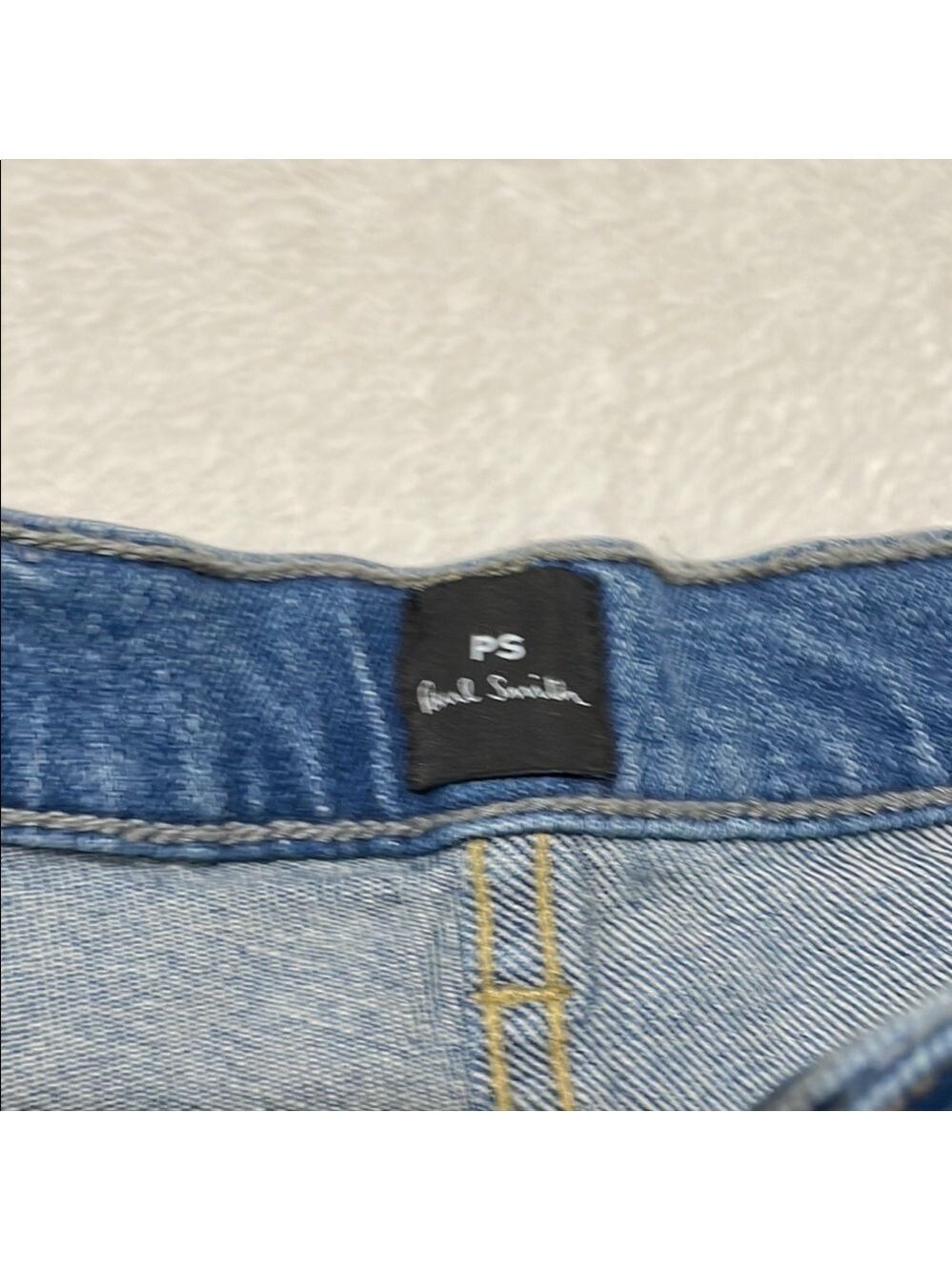 PAUL SMITH Kick Flare Jeans Sz 31 Blue Denim - Picture 8 of 12